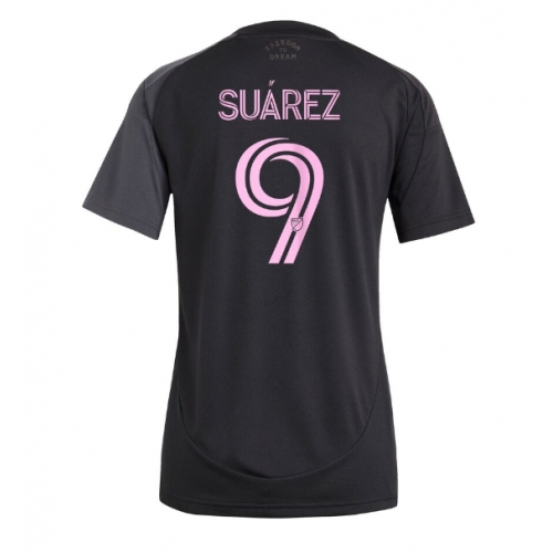 Billige Fotballdrakt Inter Miami Luis Suarez #9 Replika Bortedrakt Dame 2025-26 Kortermet Billige Fotballdrakt Inter Miami Luis Suarez #9 Replika Bortedrakt Dame 2025-26 Kortermet